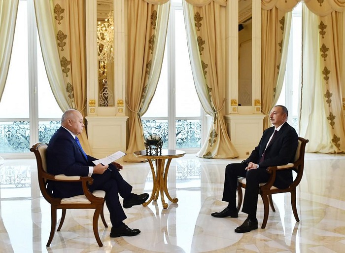 Ilham Aliyev responds to questions from Sputnik News Agency